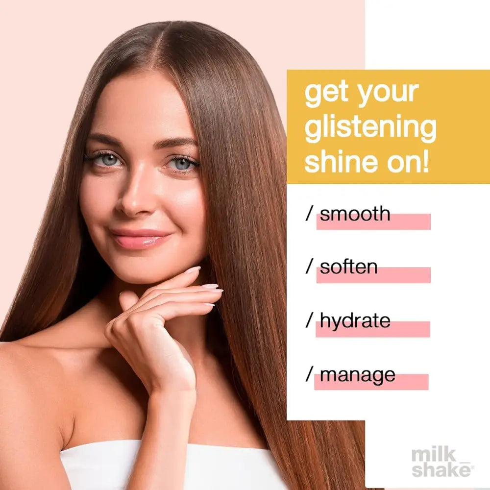 Milk Shake No Frizz Glistening Milk 125ml – Hidratáló Anti-Frizz Hajtej Álomfényért - Haj