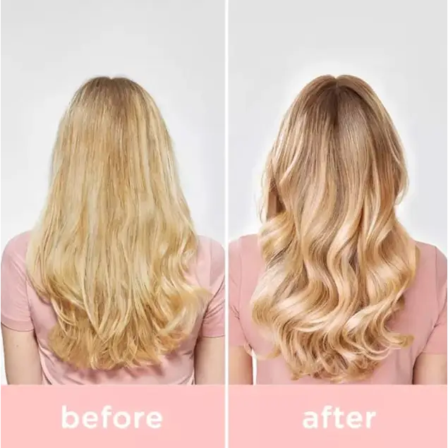 Milk Shake Silver Shine – Professzionális Lila Sampon Szőke Ősz vagy Fehér Hajra 1000ml – Ezüstös Fény Sárgás