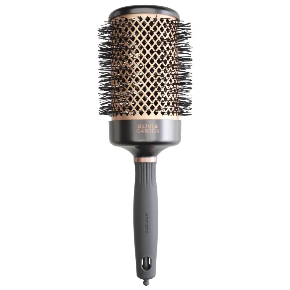 Olivia Garden Expert Blowout Heat Nylgard Bristles– Professzionális Hőálló Hajkefe Vastag Nehezen Kezelhető Hajhoz - 65