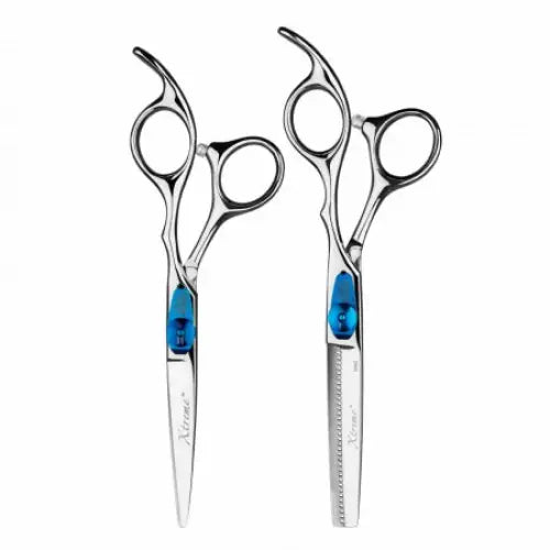 Olivia Garden Xtreme Professzionális Ollószett – Vágó + Ritkító – Csúcsteljesítmény igényes szakembereknek - Haj