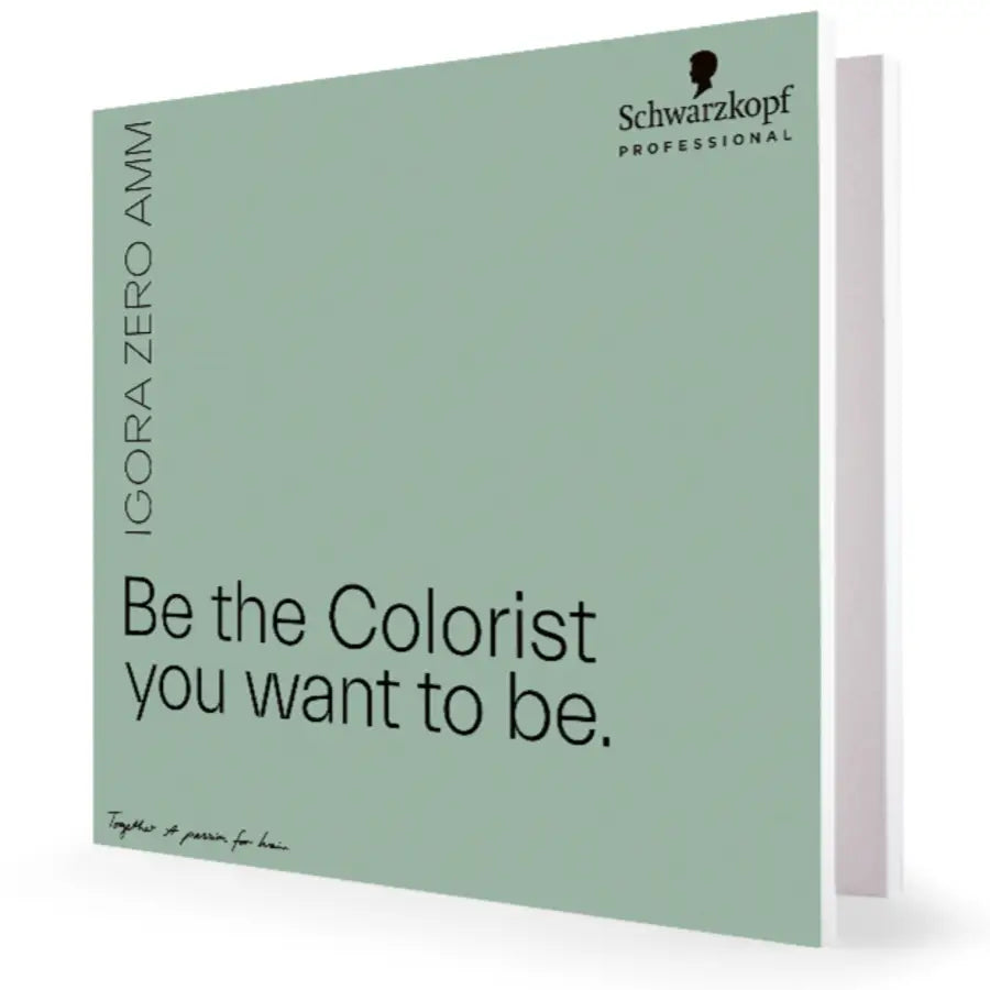 Schwarzkopf Professional Catalog Culori IGORA ZERO AMM – Ghid Complet al Nuantelor fără Amoniac - Păr