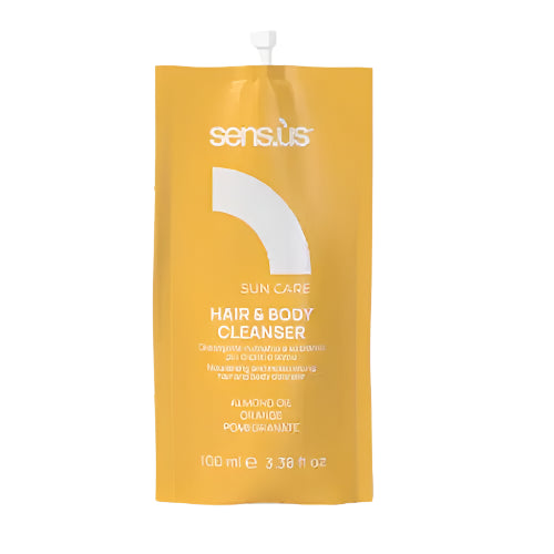 Sensus 2 az 1-ben Haj- és Tusfürdő Gél – Gyengéd tisztítás hidratálás és ellenállhatatlan nyári illat - 100 ml - Haj