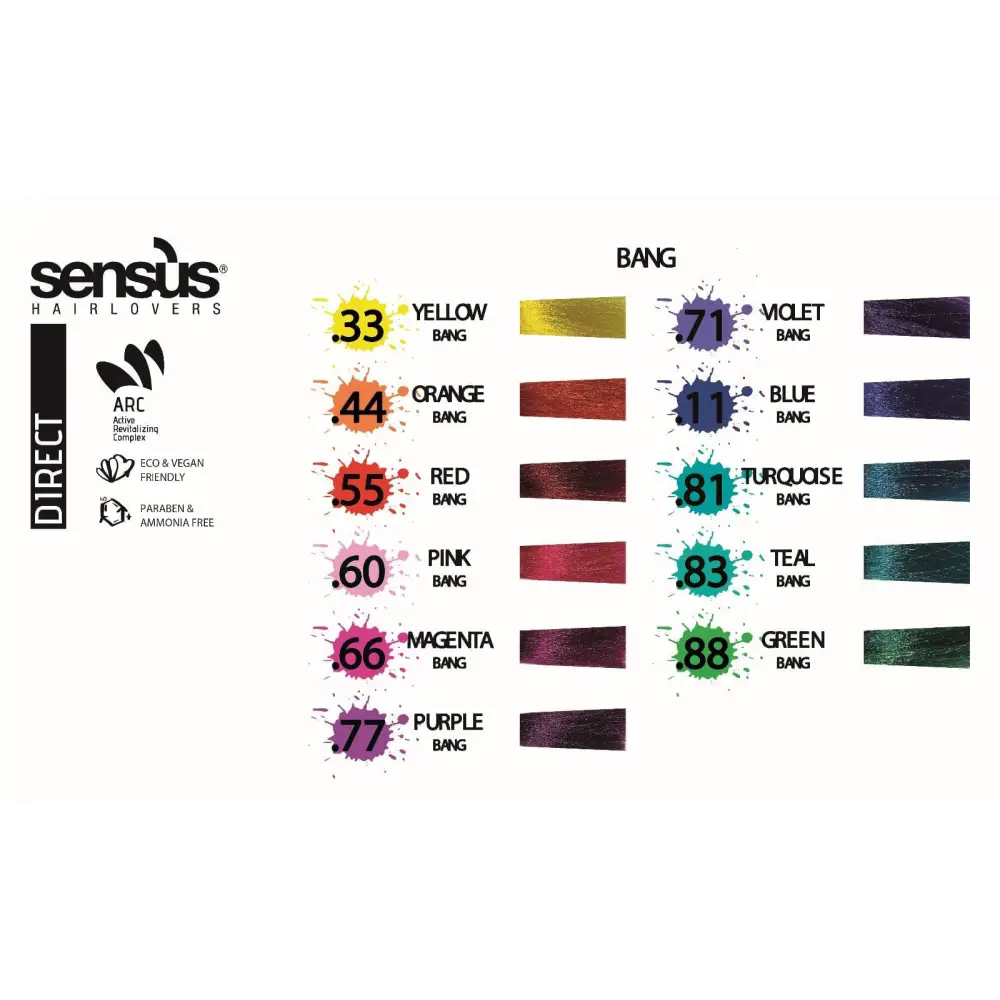 Sensus Direct Bang Catalog Culori Bang