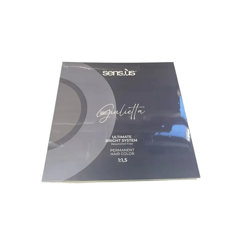 Sensus GIULIETTA Színskála – Professzionális Hajfesték Katalógus Ultimate Bright System Technológiával - Haj
