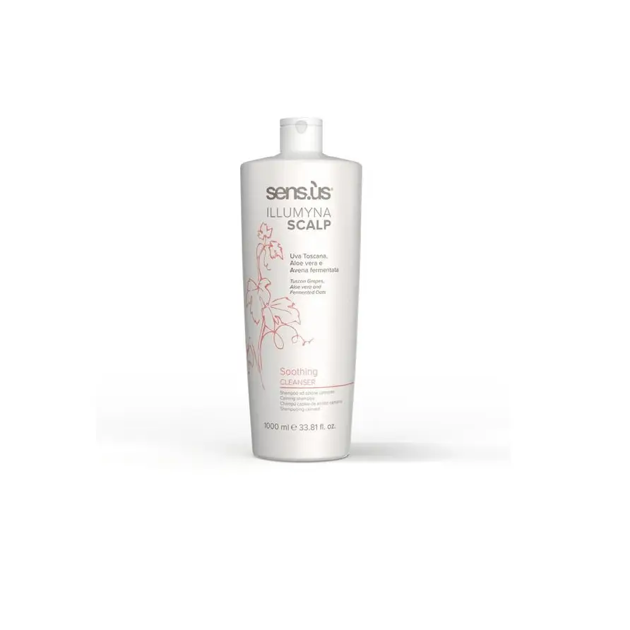 Sensus Illumyna Fejbőr Sampon a Fejbőr Tisztítására és Nyugtatására - 1000 ml - Haj