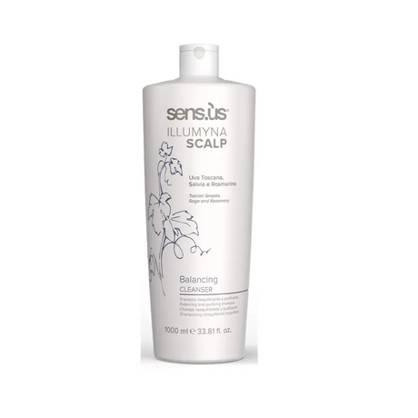 Sensus Illumyna Kiegyensúlyozó Sampon Zsíros Fejbőrre - 1000 ml - Haj
