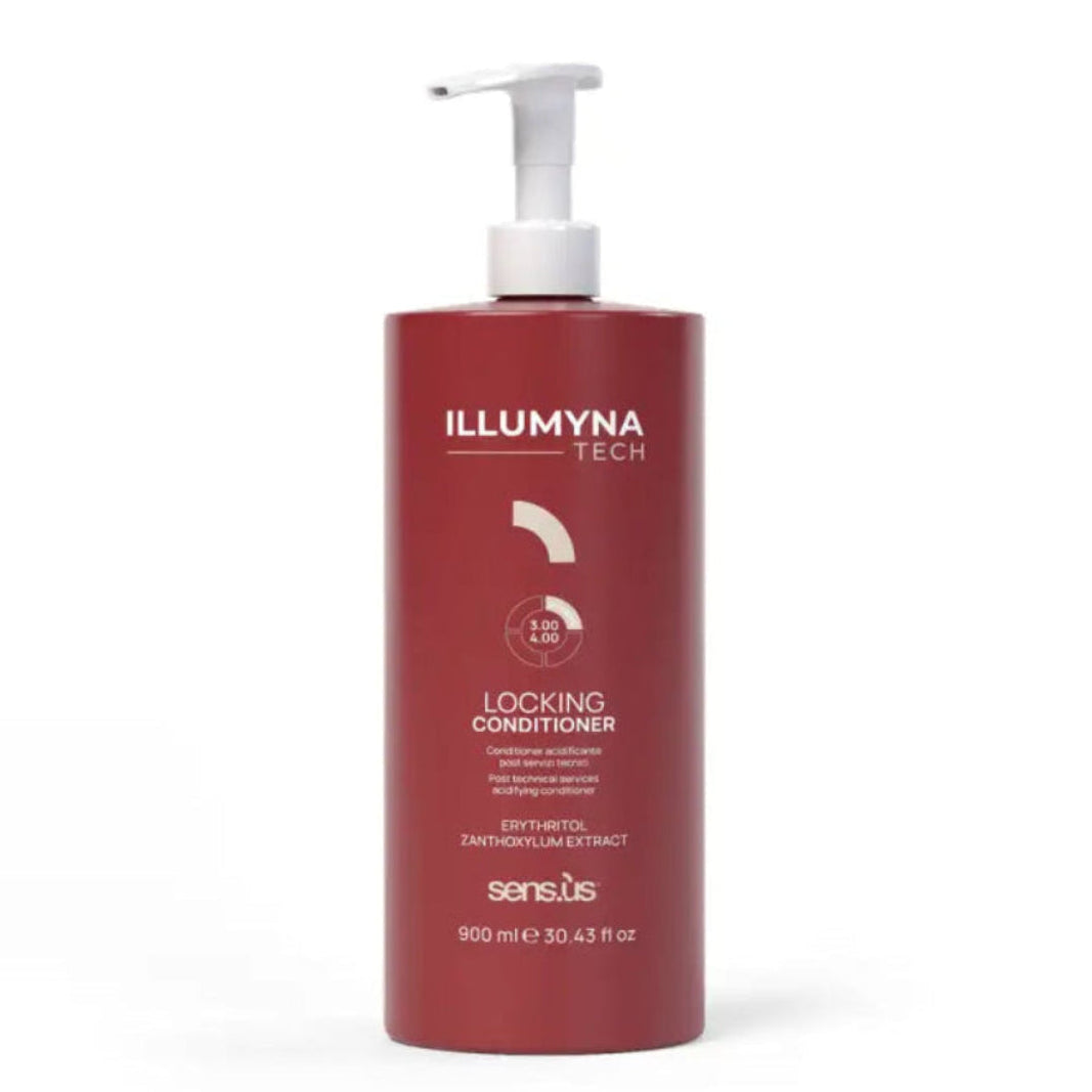 Sensus Illumyna Tech Balsam Acidifiant Post-Tratament Tehnic 900ml - Protecție și Descurcare pentru Păr Sănătos - Păr