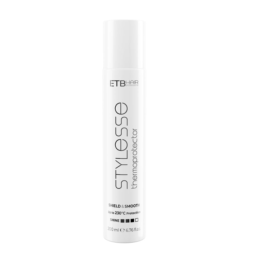 ETB Hair Stylesse Shield Smooth hővédő spray kisimító és ragyogó hatással 200 ml