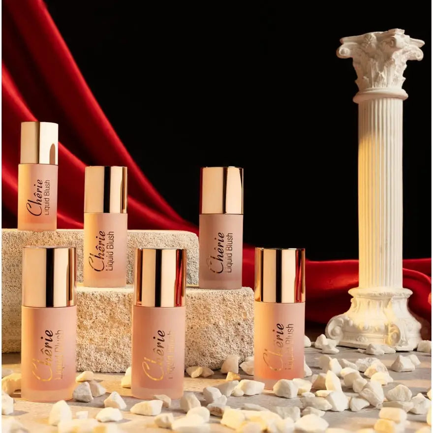 Topface Cherie Folyékony Pirosító – Természetes ragyogás intenzív hidratálás és friss üde arcszín egész nap - Sminkelés