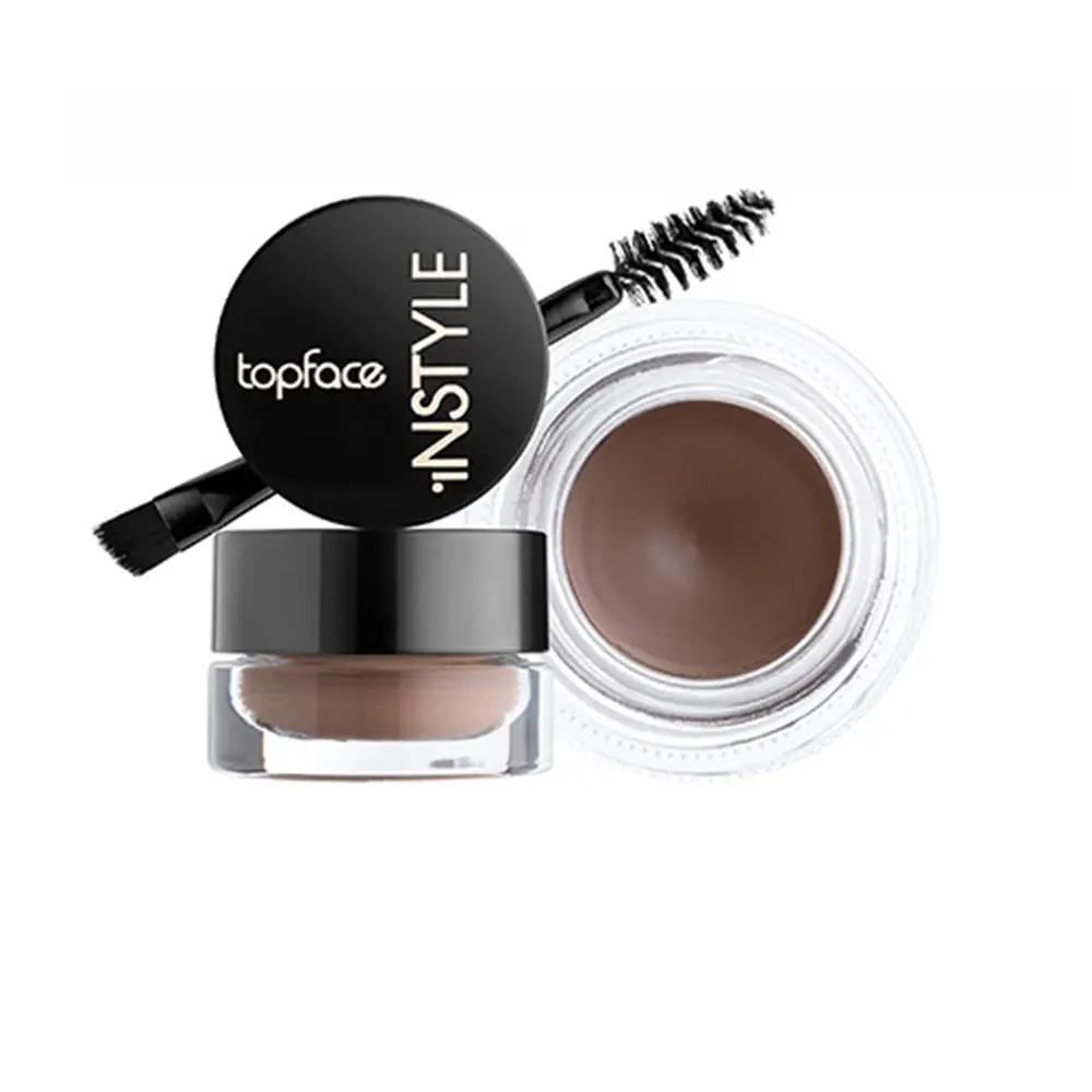 Topface Instyle Szemöldökzselé – Tökéletes Formázás Hosszantartó Fixálás és Természetes Ápolás Argan- és Mandulaolajjal