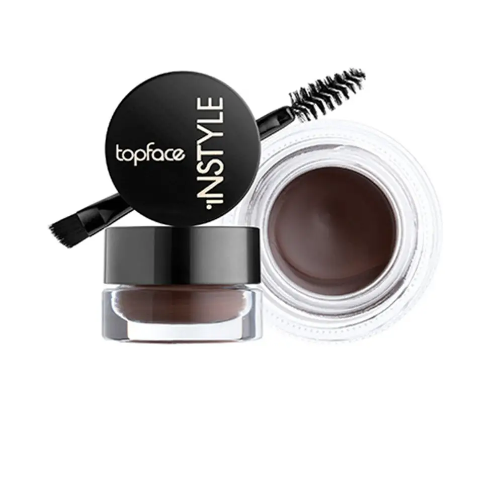 Topface Instyle Szemöldökzselé – Tökéletes Formázás Hosszantartó Fixálás és Természetes Ápolás Argan- és Mandulaolajjal
