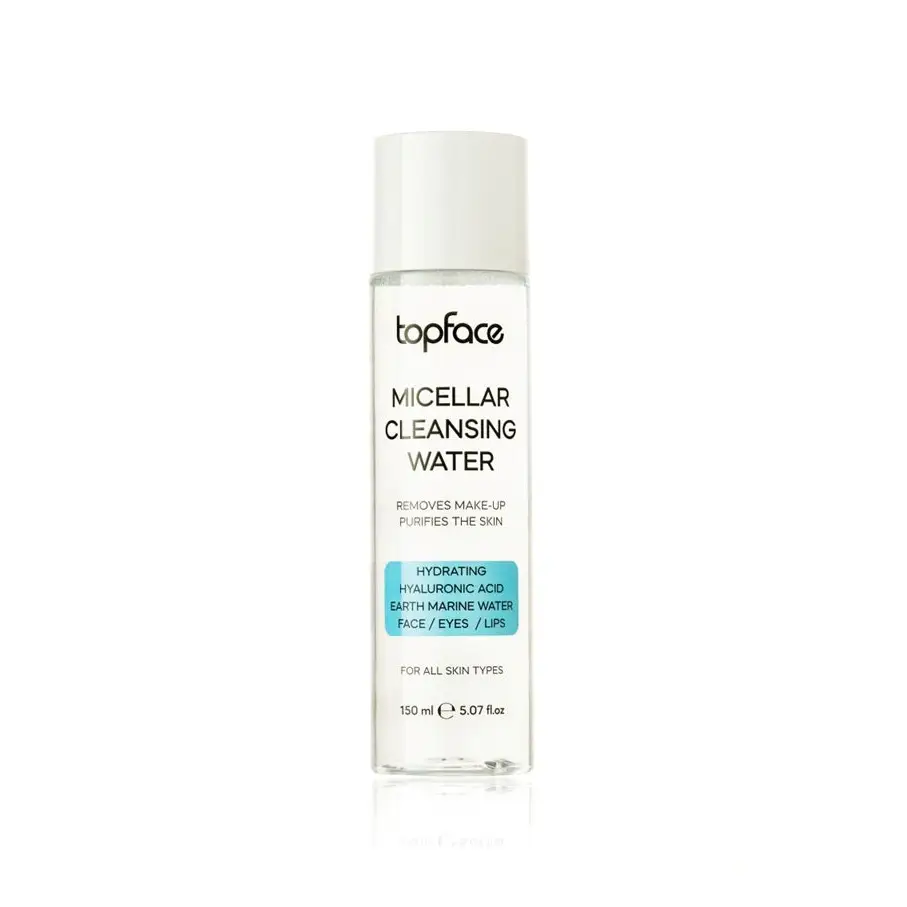 Topface Micellás Fényvíz – Kíméletes sminklemosás és természetes ragyogás minden bőrtípusra - Sminkelés