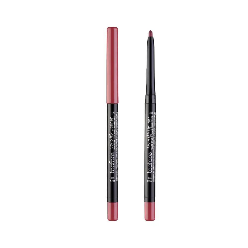 Topface Stylo Ajakkontúr Ceruza 8H – Vízálló Ultra-Krémes Textúra és Tökéletes Kontúr akár 8 órán át - 008 - Sminkelés
