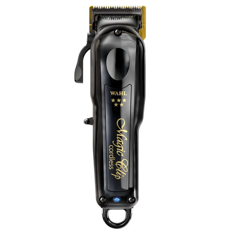 Wahl 5-Star Cordless Magic Clip Black – Professzionális Hajvágógép Stagger-Tooth Pengével Erőteljes Motorral és 8