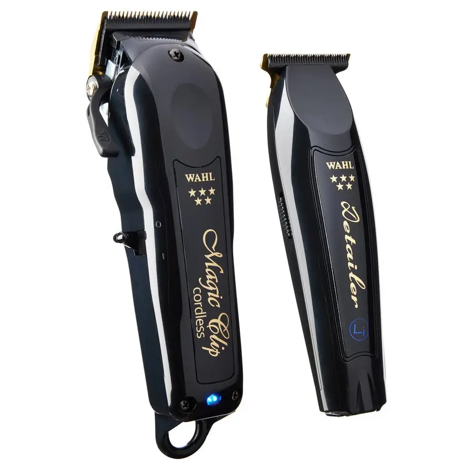Wahl 5 Star Cordless Magic Clip + Detailer Li Fekete Hajnyíró Csomag - Gépek