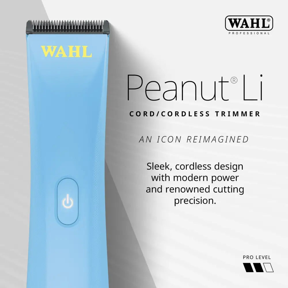 Wahl Peanut Li – Ultra-kompakt Professzionális Kontúrvágó Erőteljes 7.000 RPM-es Motorral és USB-C Töltővel - Gépek