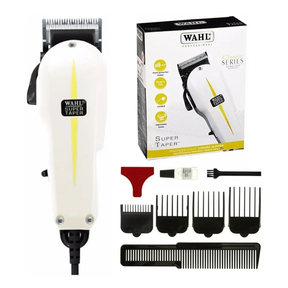 Wahl Super Taper Professzionális Vezetékes Hajvágó - professzionális V5000 vibrációs motorral - Gépek