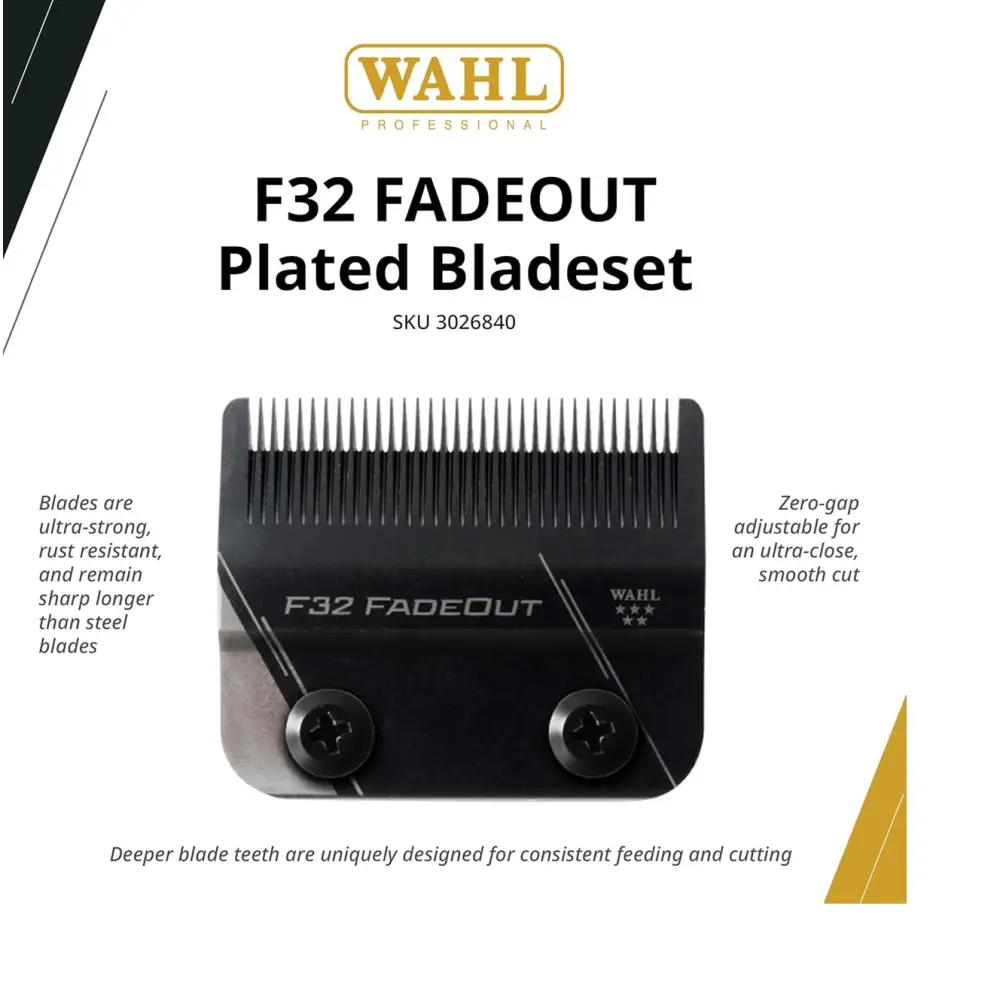 Wahl Vapor F32 Fadeout Vágófej – Ultra-Finom Precizitás és Tökéletes Kontúrok a Professzionális Fade Frizurákhoz - Gépek
