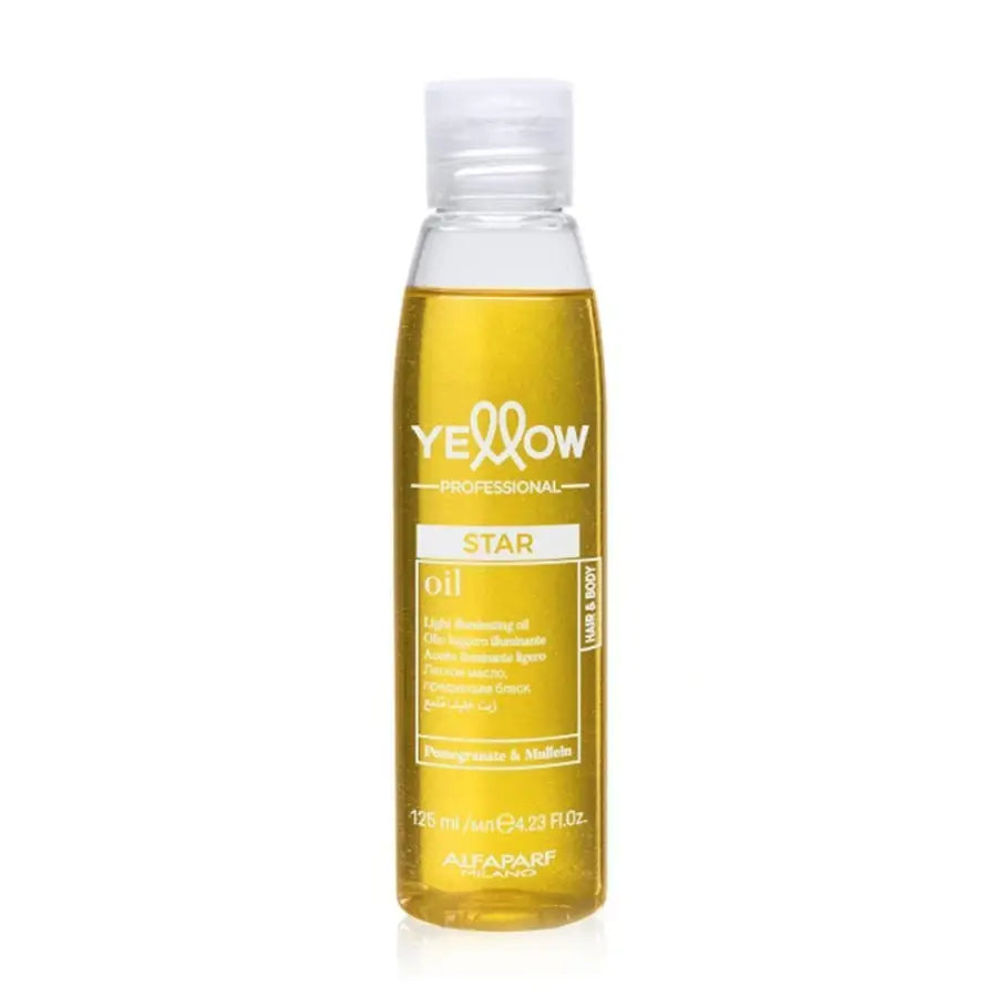 Yellow Nutritive Oil 125ml – Ulei Nutritiv pentru Hidratare Intensă Strălucire și Control Anti-Frizz - Păr