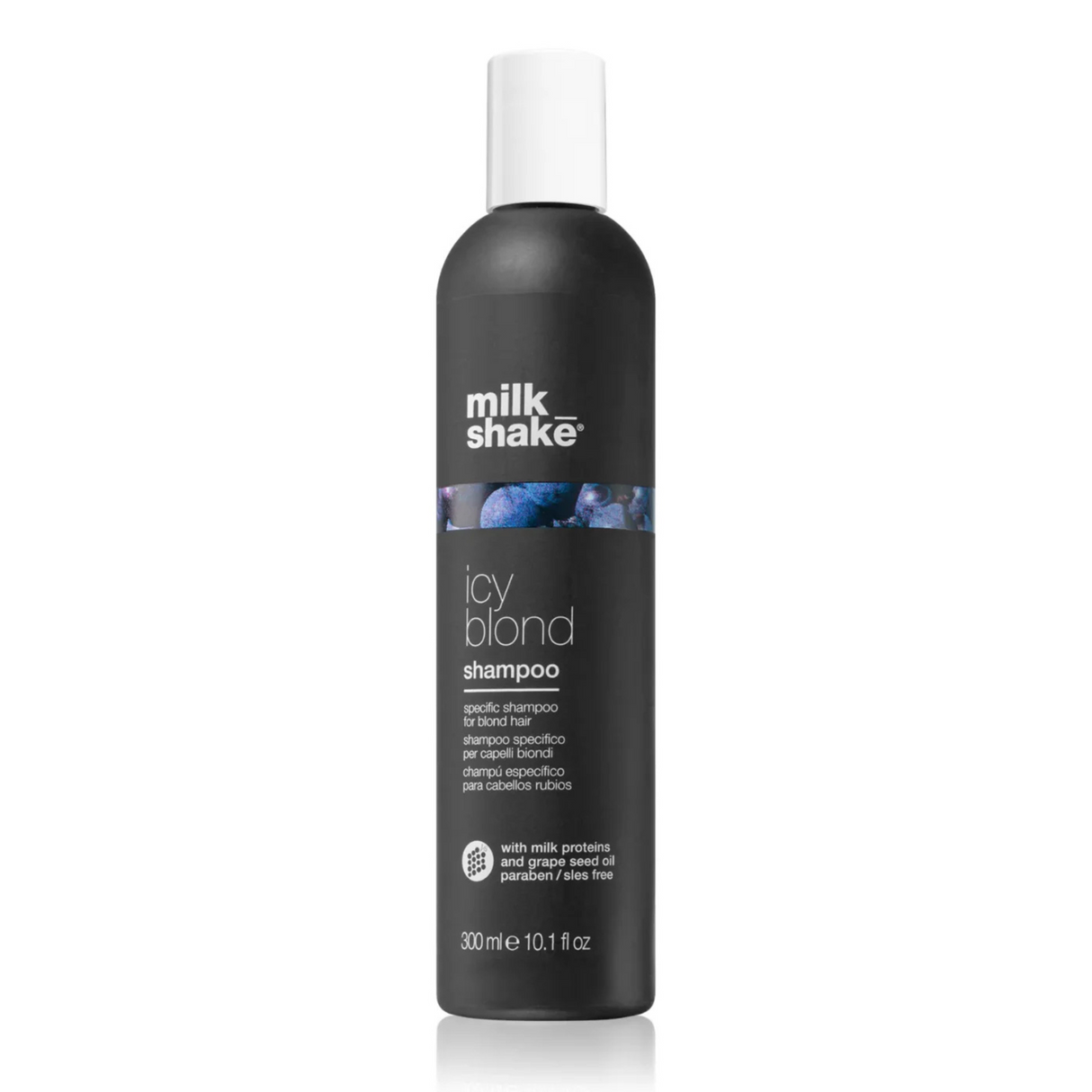 Hidratáló Sampon Sárga Árnyalat Semlegesítő Pigmenttel Milk Shake Icy Blond Shampoo