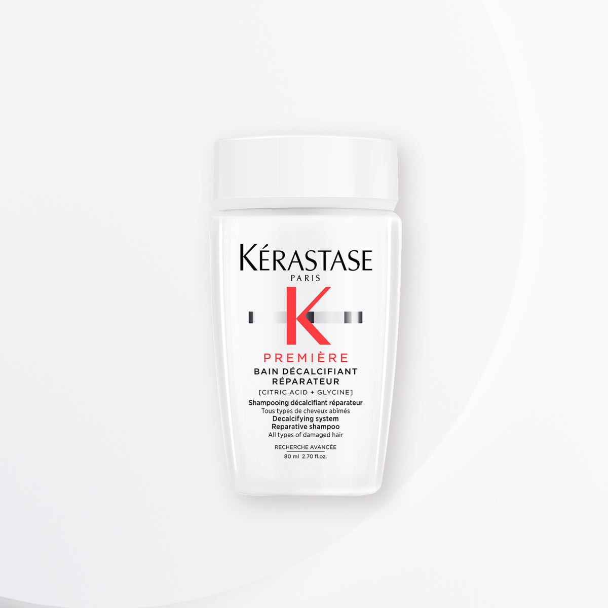 Kérastase Première Bain Décalcifiant Réparateur 80ml – Javító, vízkőoldó sampon sérült hajra