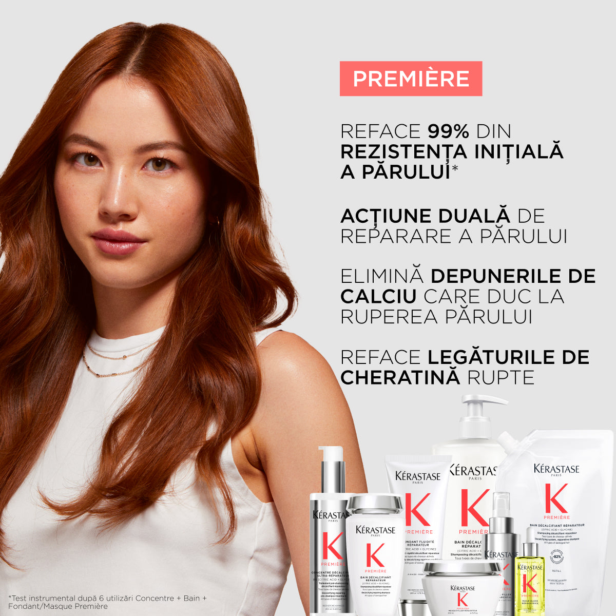 Kérastase Première Bain Décalcifiant Réparateur 80ml – Javító, vízkőoldó sampon sérült hajra