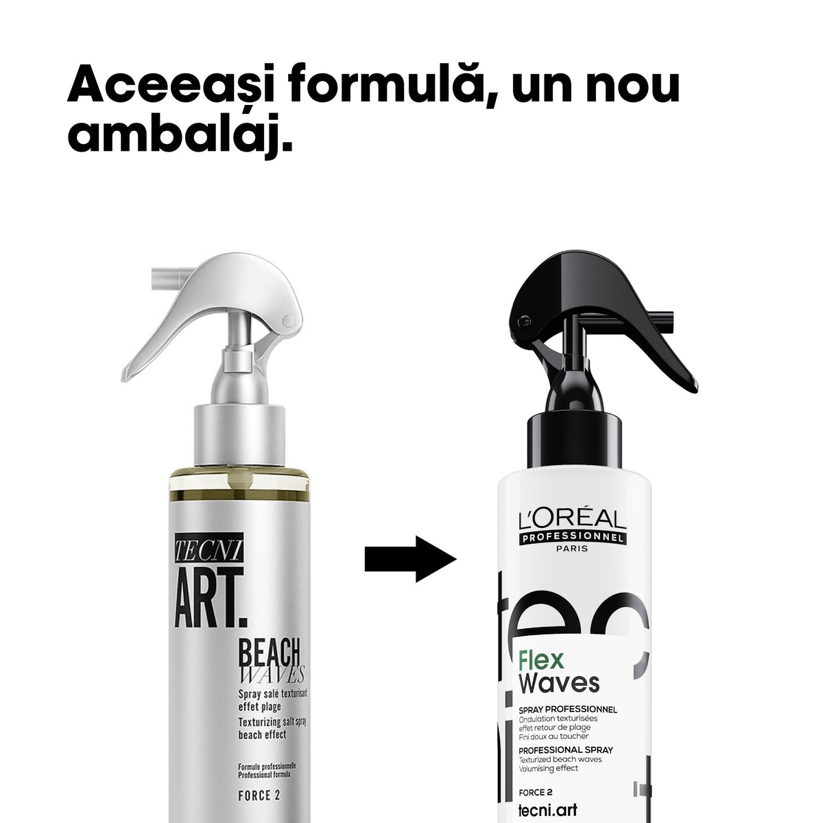 L’Oréal Professionnel Tecni.Art Flex Waves – Professzionális formázó spray texturált hullámokért és természetes volumenért, 190 ml