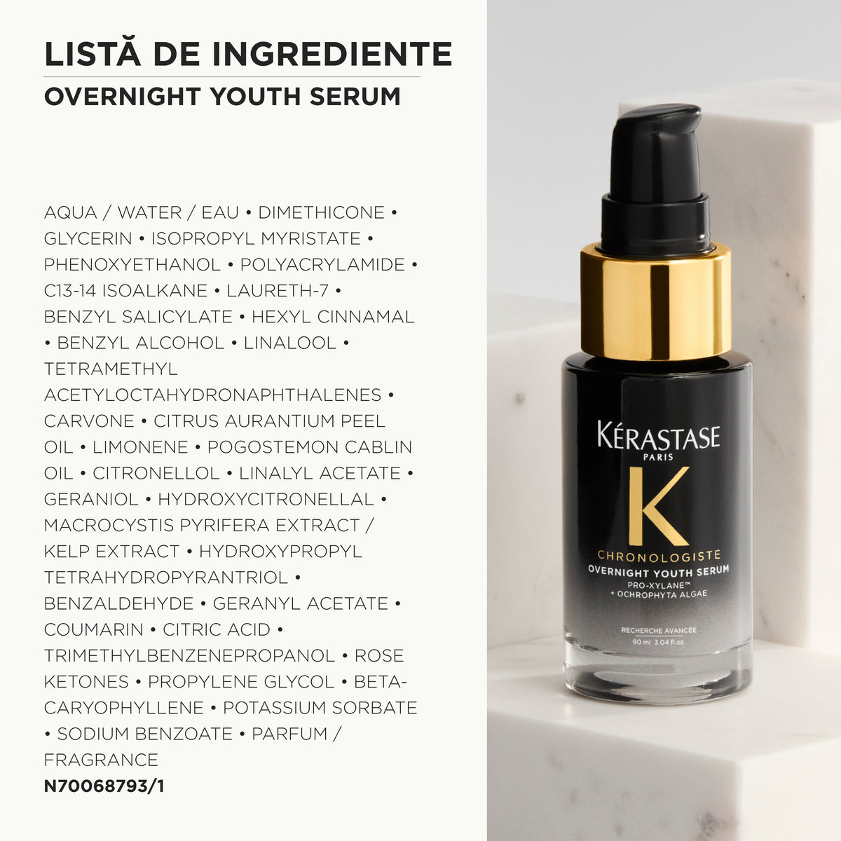 Kérastase Chronologiste Overnight Youth Serum – Öregedésgátló Éjszakai Hajszérum