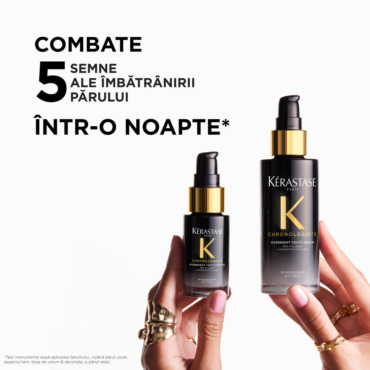 Kérastase Chronologiste Overnight Youth Serum – Öregedésgátló Éjszakai Hajszérum