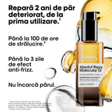 L’Oréal Professionnel Absolut Repair Molecular kétfázisú haj olaj – göndörödésgátló, intenzív táplálás és 100 órás ragyogás
