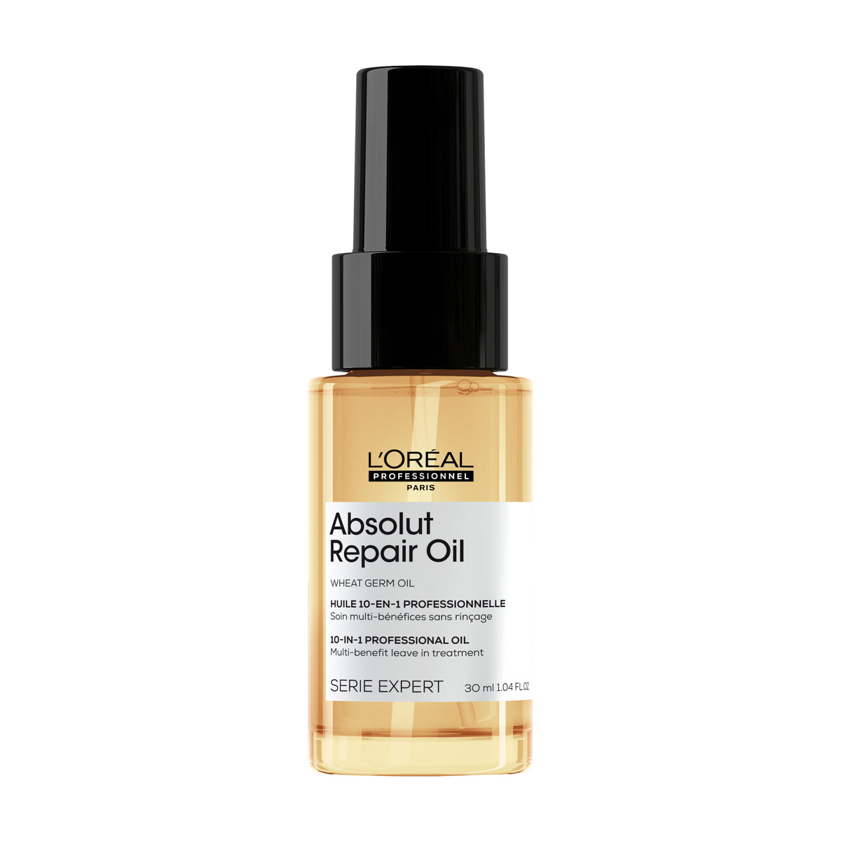 L’Oréal Professionnel Absolut Repair – Kímélő Olaj, 10 Az 1-ben, Száraz és Sérült Hajra – 30 ml