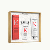 Kérastase Première Fondant Holidays 2025 – Ajándékszett Hajjavításhoz és Kalcium‑eltávolításhoz: Concentré 250 ml + Bain 250 ml + Fondant 200 ml