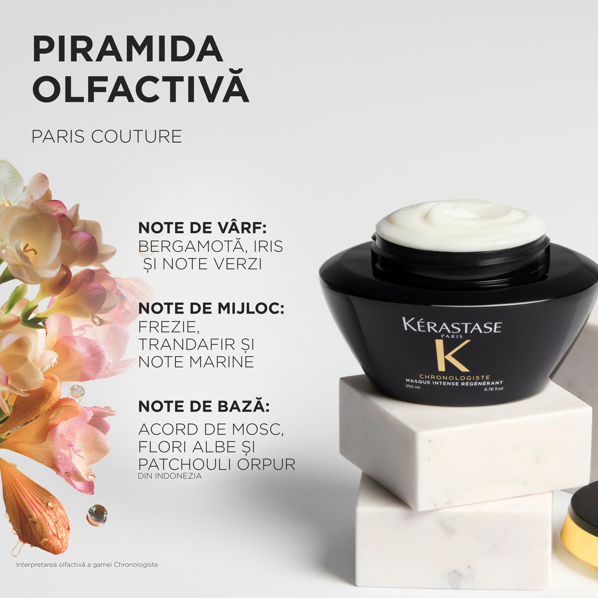 Kérastase Chronologiste Masque Intense Régénérant – Intenzív revitalizáló öregedésgátló maszk hajra és fejbőrre 200 ml