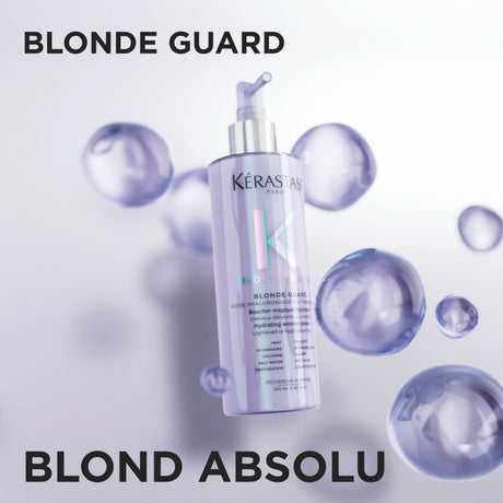 Kérastase Blond Absolu Blond Guard – Hidratáló, öblítést nem igénylő védelem szőkített vagy melírozott hajra 190ml