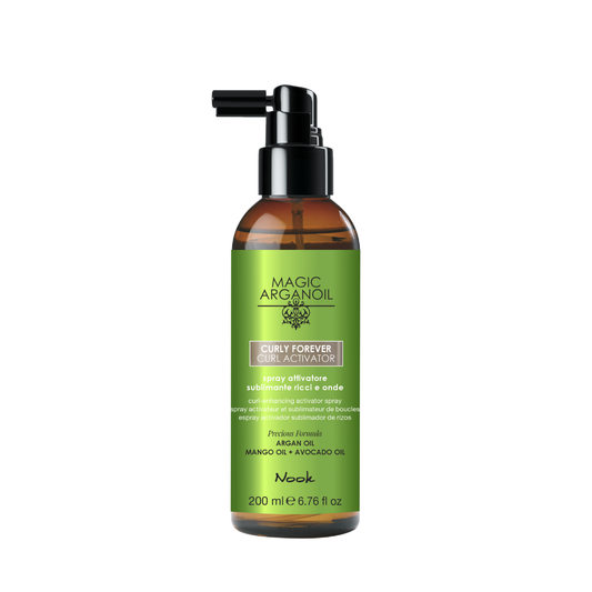 Nook Magic ArganOil Curly Forever Curl Activator Spray Hajhullám aktiváló spray 200ml