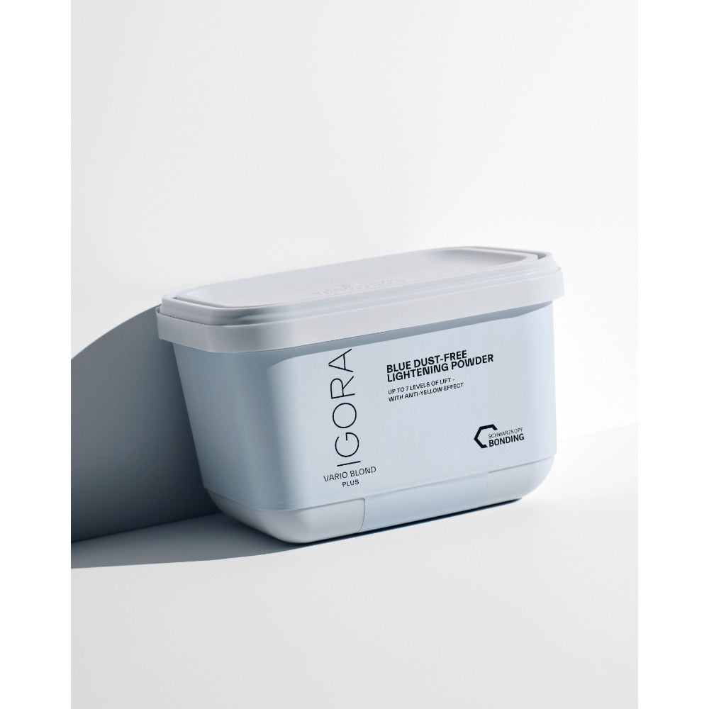 Igora Royal Vario Bond Plus – Kék szőkítőpor Bond technológiával, 7 árnyalatnyi világosítás, 450g Schwarzkopf Professional