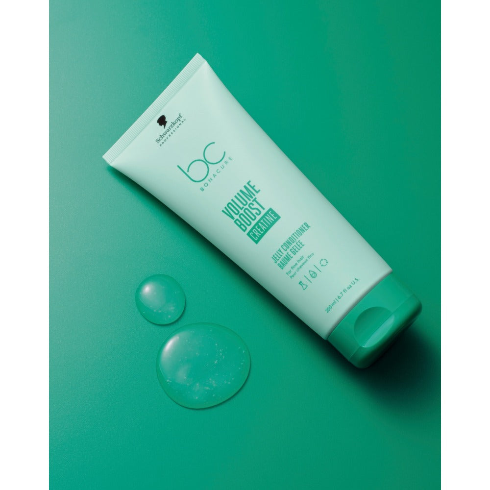 Bonacure Volume Boost Jelly Conditioner Hajbalzsam Vékony Szálú Hajra Kreatinnal 200 ml - Schwarzkopf Professional