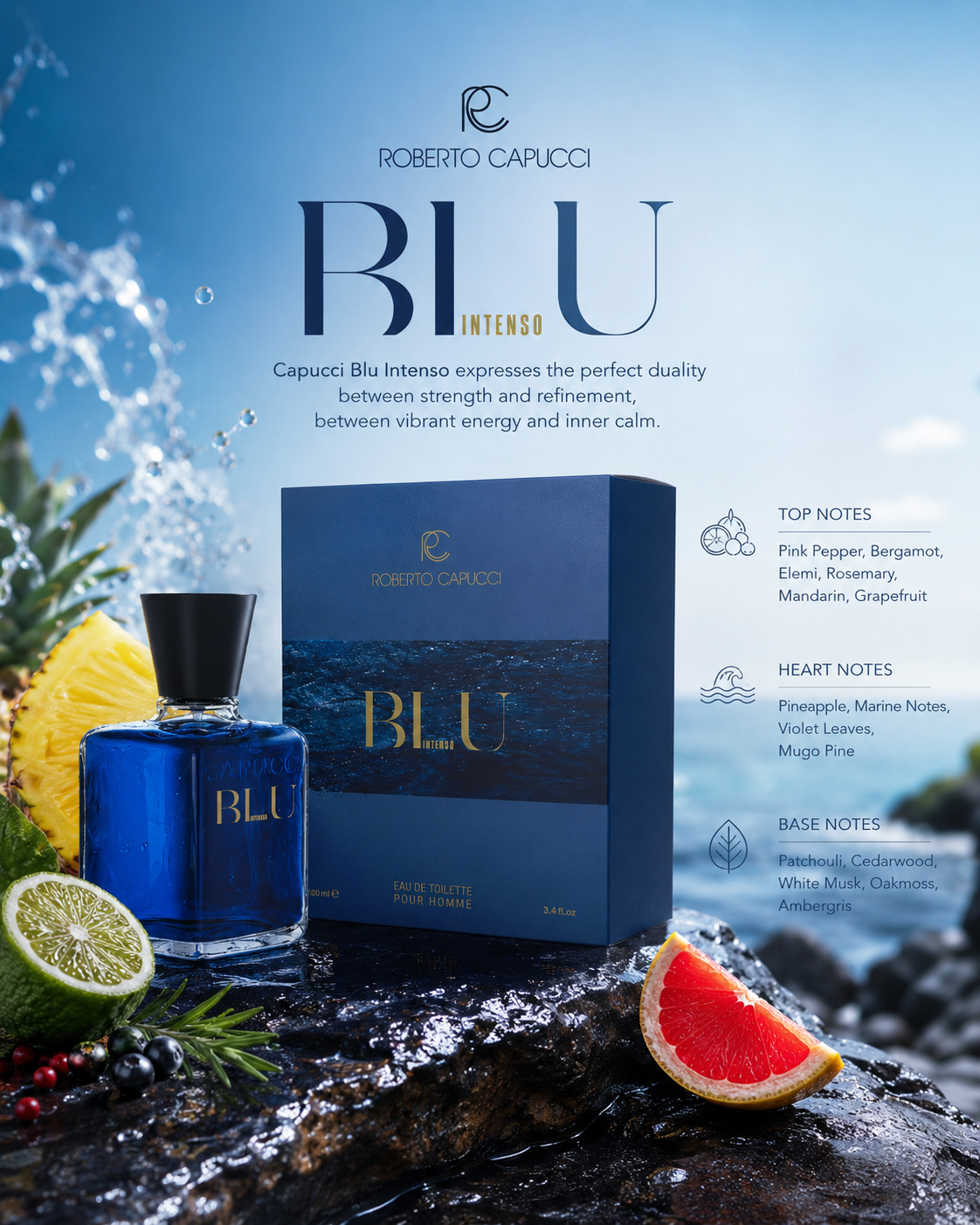 Capucci Blu Intenso férfi eau de toilette 100ml