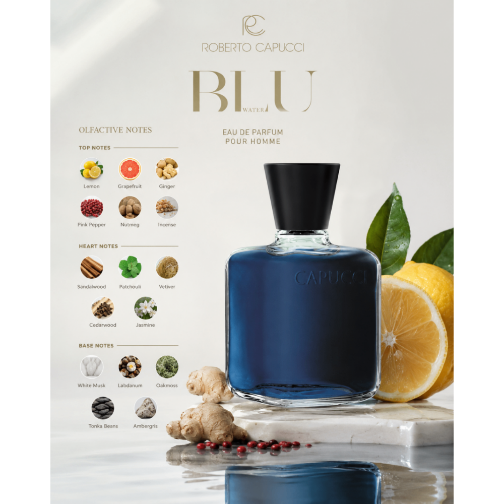 Capucci Blu Water Eau de Parfum férfiaknak 100 ml