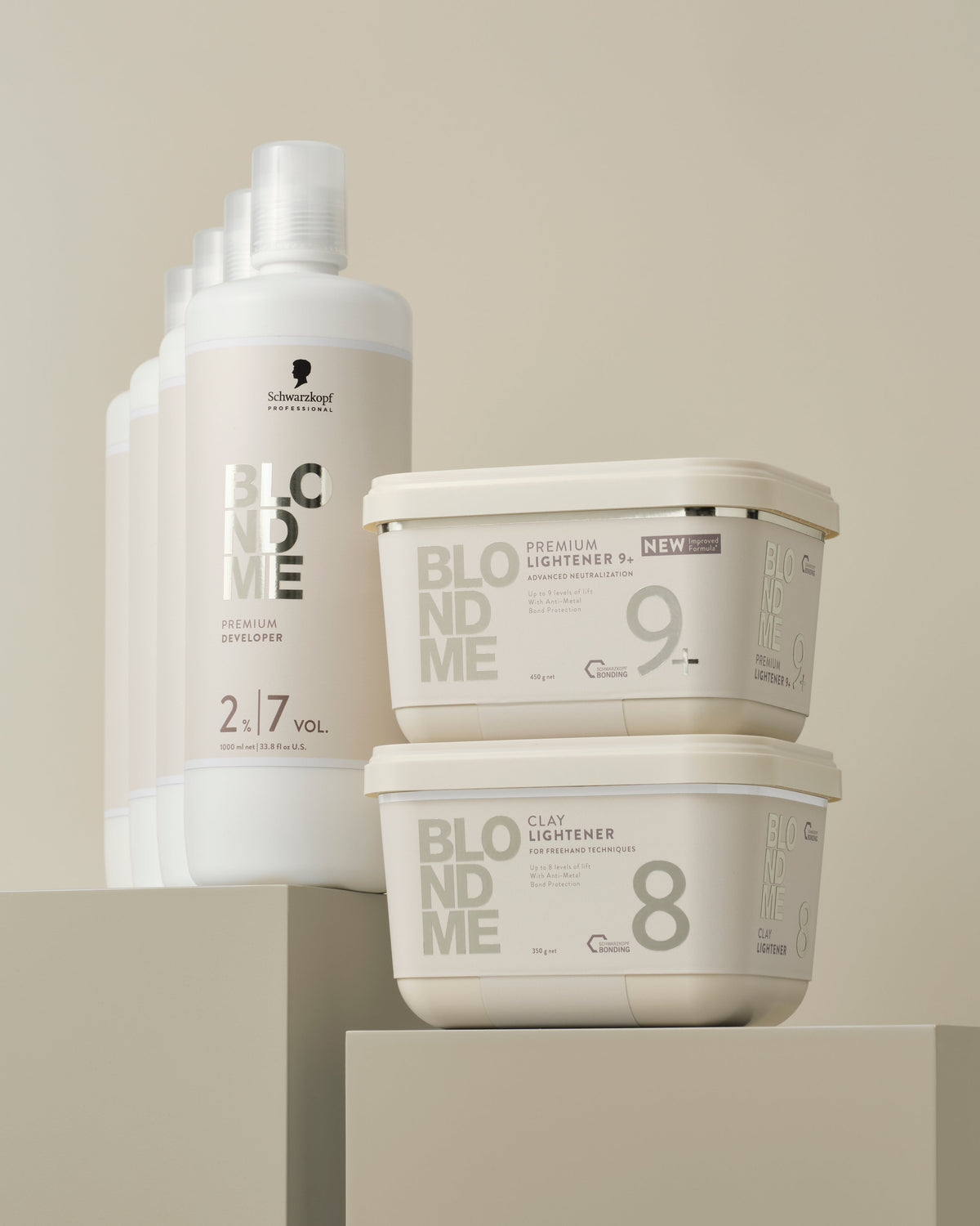 Schwarzkopf Professional BlondMe Prémium Szőkítő Krémelőhívó 2% 7 Vol 1 L