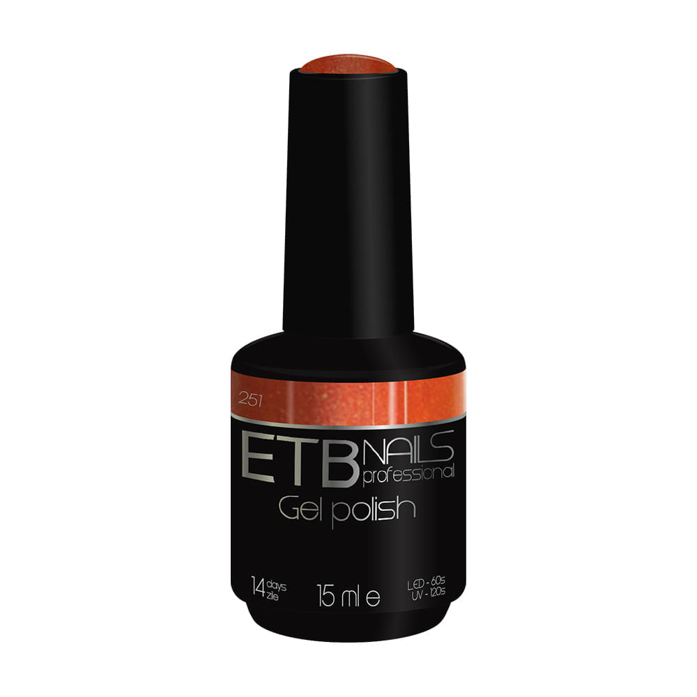 ETB Nails Gel unghii 251 Terracotta 15ml