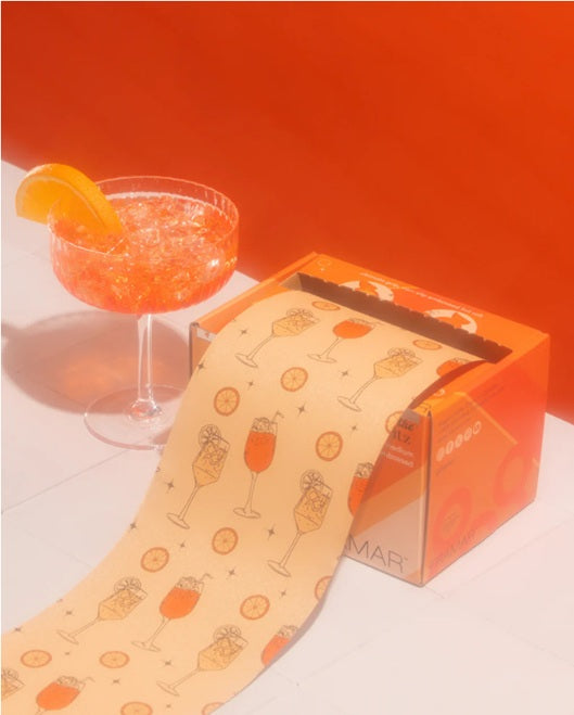 Framar Puttin On The Spritz Dombornyomott professzionális fólia melírozáshoz 12,7 cm x 97,5 m
