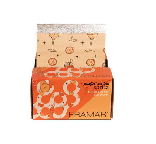 Framar Spritz Előre vágott fólia melírozáshoz, 500 db