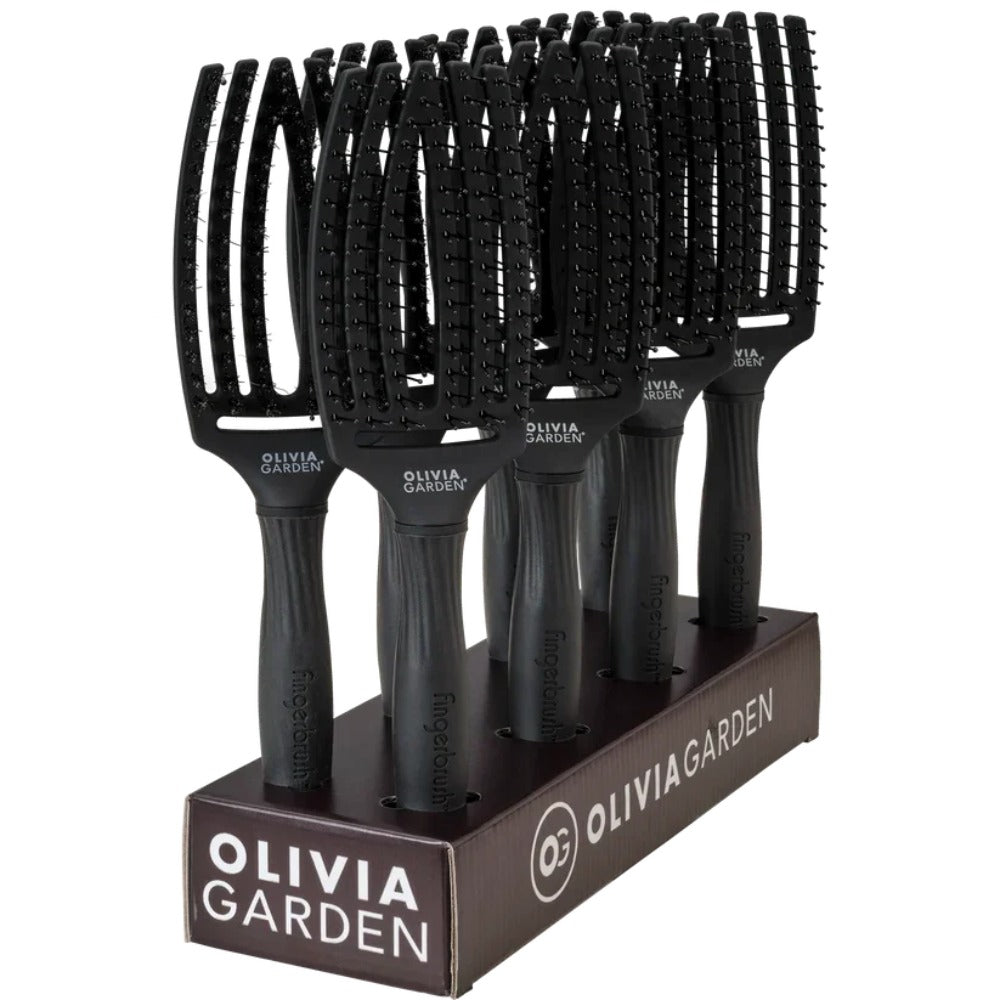Olivia Garden Fingerbrush Care Display kibontó kefékkel 8 db