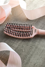 Olivia Garden Fingerbrush Boar & Nylon Pastel Pink Display 12 db