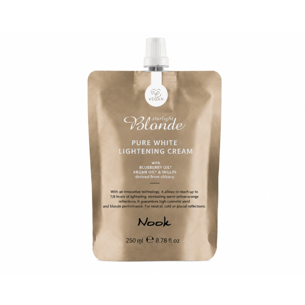 Nook Pure White Lightening Cream – Professzionális Fehér Szőkítő Krém 250 g