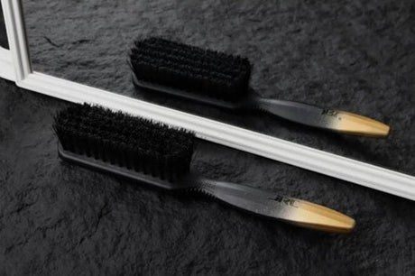 JRL Premium Double‑Sided Brush Kétoldalú Professzionális   Haj- és Szakáll Fade Kefe