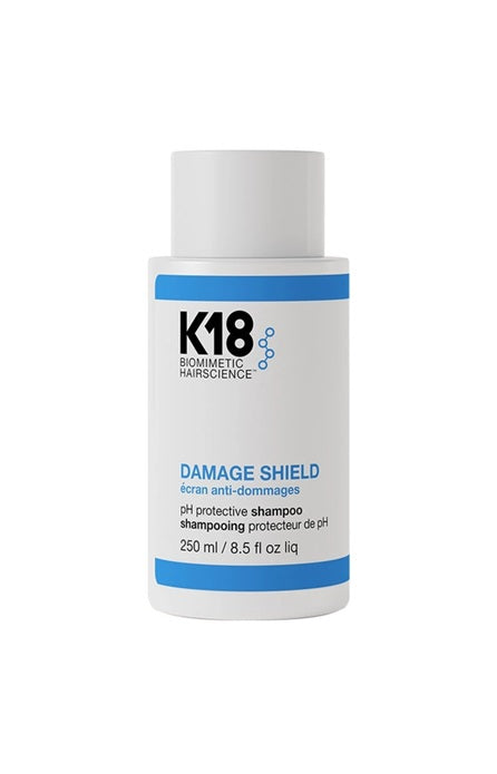 K18 Damage Shield Shampoo 250ml – pH-optimalizált védő sampon sérült hajra, színvédelemmel és anti-frizz hatással