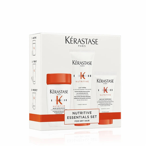 Kerastase Nutritive Discovery Set Cadou Șampon 80ml+Balsam 75ml+Protecție termică 50ml