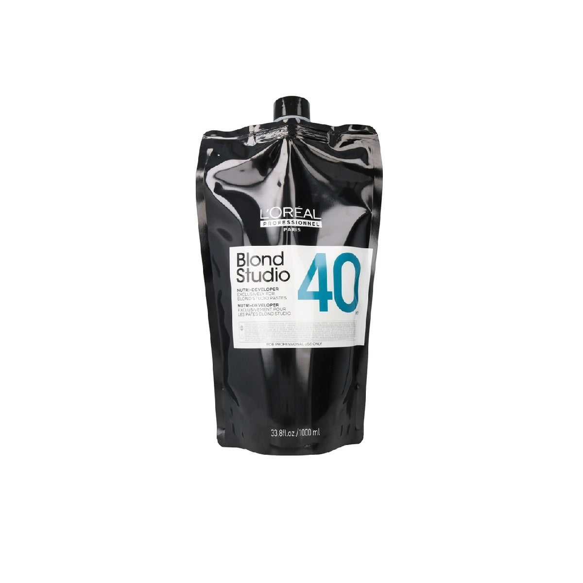 L’Oréal Professionnel Blond Studio Nutri Developer 40 Vol 12% 1L – Intenzív szőkítő krém-oxidálószer tápláló hatással és ragyogó szőke eredménnyel